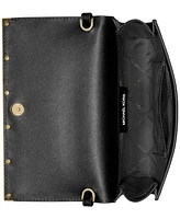 Michael Kors Mona East West Large Leather Clutch