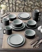 Noritake ColorTrio Stax 16 Piece Dinnerware Set, Service for 4