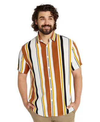 Johnny Bigg Men's Big & Tall Mason Stripe Shirt