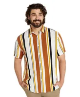 Johnny Bigg Men's Big & Tall Mason Stripe Shirt
