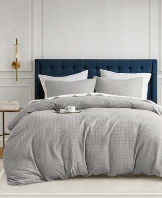 510 Design Mina Waffle Textured 2-Pc. Duvet Cover Set, Twin/Twin Xl