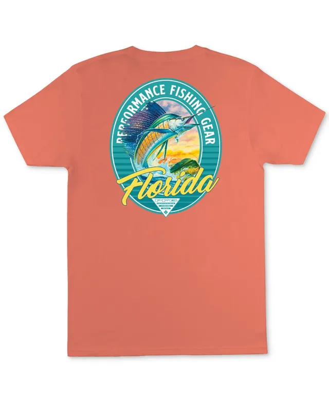 Columbia Men's Arcade Short-Sleeve Fish Graphic T-Shirt