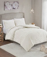 Madison Park Veronica Floral Tufted 3-Pc. Comforter Set