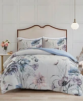 Madison Park Cassandra Cotton 3-Pc. Duvet Cover Set