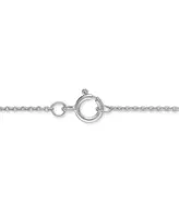 Alethea Certified Diamond Halo Pendant Necklace (1/2 ct. t.w.) in 14k White Gold Featuring Diamonds from De Beers Code of Origin, Created for Macy's