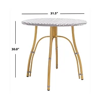 Kylie Rattan Bistro Table