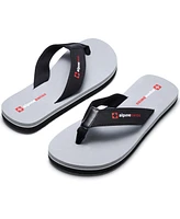 Alpine Swiss Men's Flip Flops Beach Sandals Eva Sole Lightweight Comfort Thongs