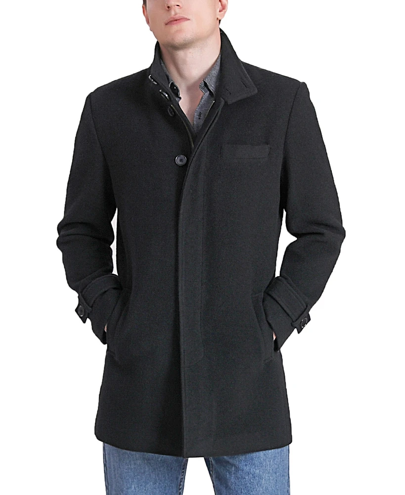 Landing Leathers Men Owen Wool Blend Car Coat