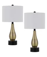 Ashland 23" Height Metal Lamp Set