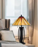 25" Height Metal and Resin Table Lamp