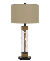 Bartow 32" Height Metal and Glass Table Lamp