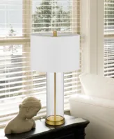 Hookerton 29" Height Glass Table Lamp Set