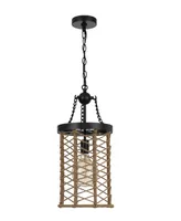 Lillington 1 Light 22" Height Metal Pendant