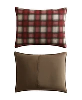 Eddie Bauer Navigation Plaid Reversible 2 Piece Comforter Set, Twin