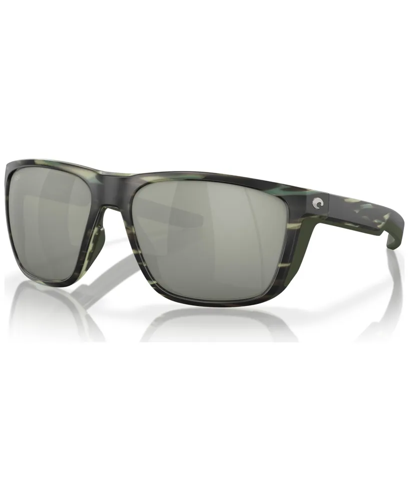 Costa Del Mar Men's Ferg Polarized Sunglasses, Mirror Polar 6S9002