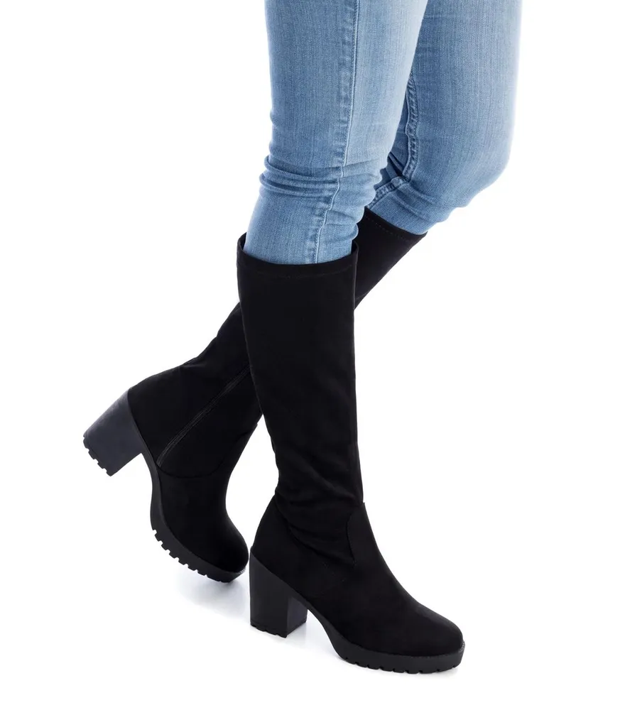 Women's Suede Tall Boots By Xti