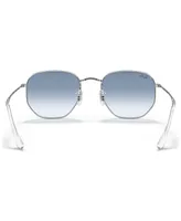 Ray-Ban Unisex Hexagonal Sunglasses, Gradient RB3548N