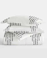 ienjoy Home Ultra Soft Diamond Stripe -Pc. Comforter Set