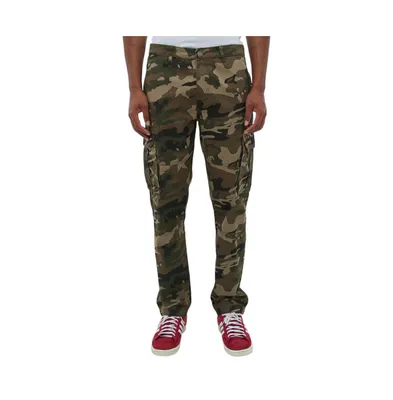 Sergei Regular Fit Twill Cargo Pants