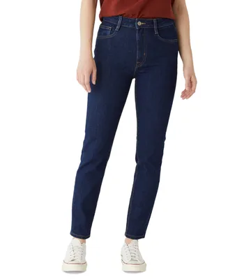 Frank And Oak Women's Kim High-Rise Slim-Leg Jeans