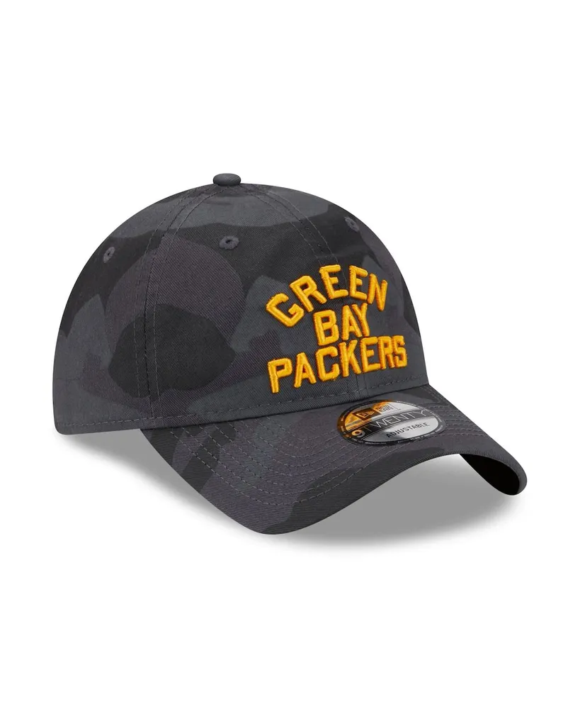 Men's New Era Camo Green Bay Packers Core Classic 2.0 9TWENTY Adjustable Hat