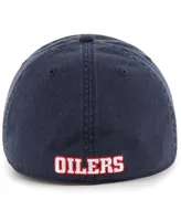 Men's '47 Brand Navy Distressed Houston Oilers Gridiron Classics Franchise Legacy Fitted Hat