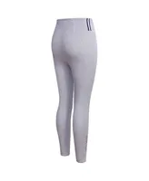 Women's Pro Standard Heather Gray Jackson State Tigers Classic 3-Hit Jersey Leggings