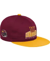 Youth Boys and Girls Burgundy Washington Commanders Legacy Dead stock Snapback Hat