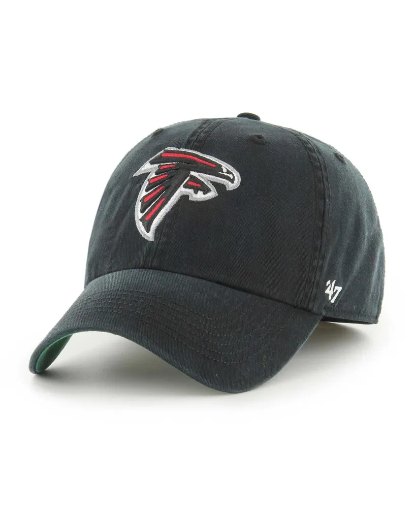Men's '47 Brand Black Atlanta Falcons Sure Shot Franchise Fitted Hat