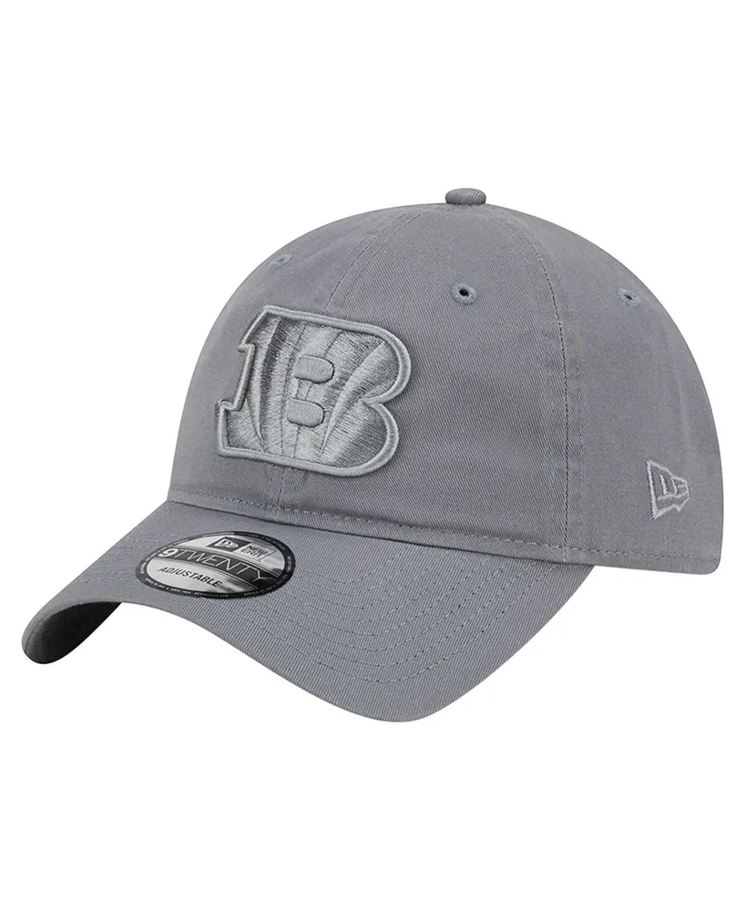 Men's New Era Gray Cincinnati Bengals Color Pack 9TWENTY Adjustable Hat