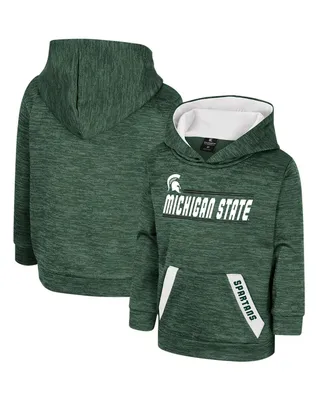 Toddler Boys and Girls Colosseum Green Michigan State Spartans Live Hardcore Pullover Hoodie