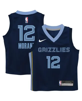 Toddler Boys and Girls Nike Ja Morant Navy Memphis Grizzlies Swingman Player Jersey - Icon Edition