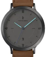 Lilienthal Berlin Zeitgeist Automatik Light Brown Leather Watch 42mm