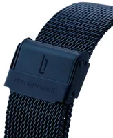 Lilienthal Berlin L1 All Blue Mesh Watch 42mm