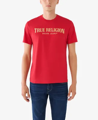 True Religion Men's Short Sleeve Arch T-shirt