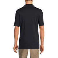 Lands' End Men's Short Sleeve Interlock Polo Shirt