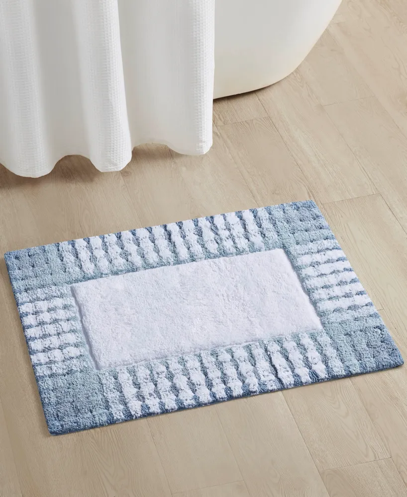 Decor Studio Ombre Check Tufted Bath Rug, 20" x 30"