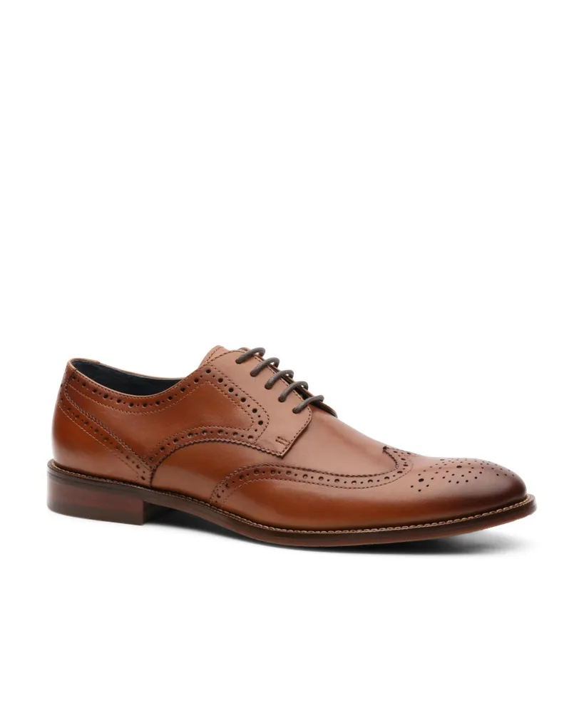 Blake McKay Men's Men s Marshall Dress Lace-Up Wingtip Leather Shoes