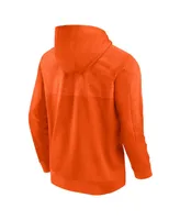 Men's Fanatics Orange Oklahoma State Cowboys Defender Pullover Hoodie