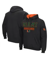 Men's Colosseum Miami Hurricanes Sunrise Pullover Hoodie