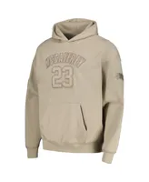 Men's Pro Standard Christian McCaffrey Tan San Francisco 49ers Player Name and Number Pullover Hoodie