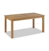 Coffee Table Teak 35.4"x19.7"x17.7"