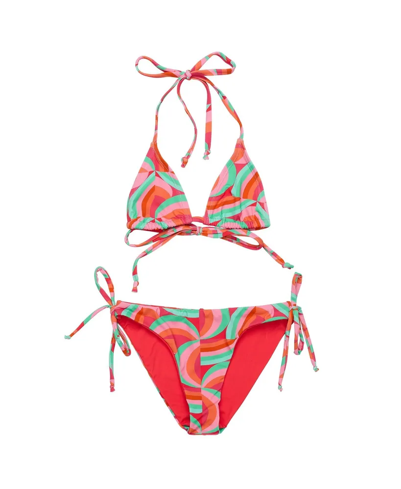 Geo Melon Sustainable Triangle Bikini