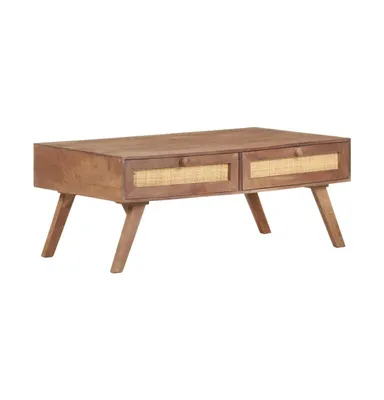 Coffee Table 39.4"x23.6"x15.7" Solid Mango Wood