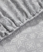 Bearpaw Fair Isle 100% Cotton Flannel 4-Pc. Sheet Set