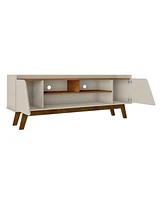 Manhattan Comfort Marcus 62.99" Medium Density Fiberboard 5-Shelf Tv Stand
