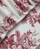 Tahari Home Toile 100% Cotton Flannel -Pc. Sheet Set
