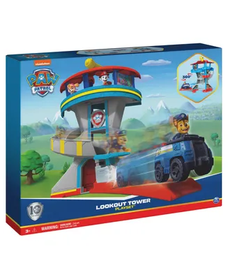 Paw Patrol Lookout Tower Playset with Toy Car Launcher