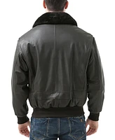 Landing Leathers Men G-1 Leather Flight Bomber Jacket