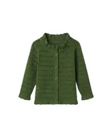 Frances Cardigan in Moss